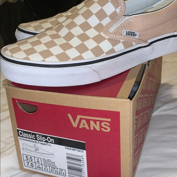 frappe vans checkered